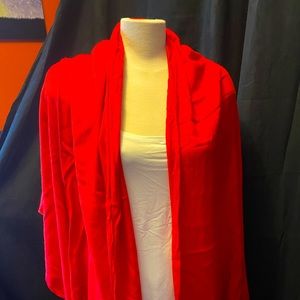 Red pashmina
